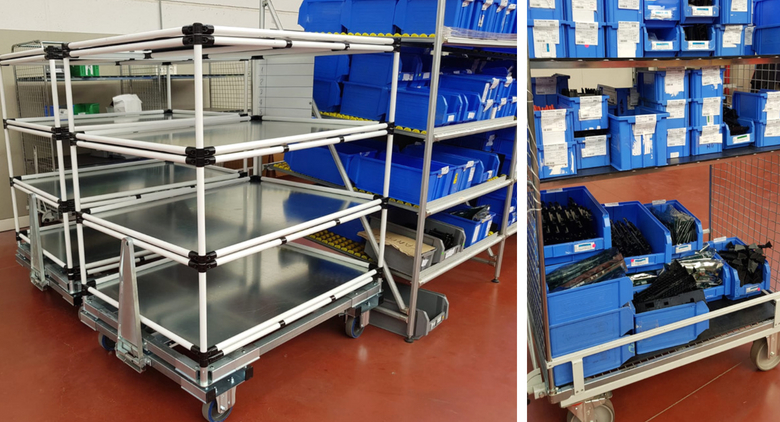Fallstudien Saeco Kanbanbox Elektronisches Kanban E Kanban