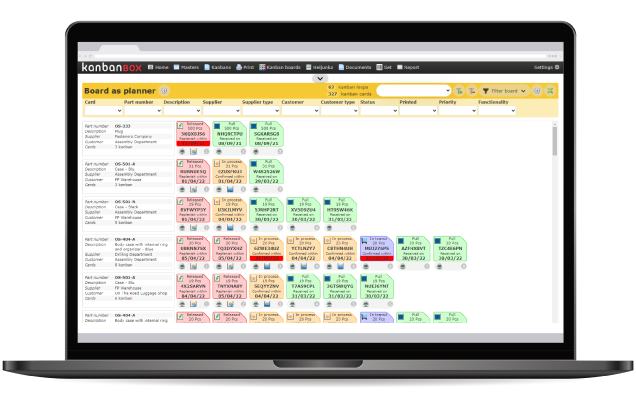 KanbanBOX ekanban Make To Order