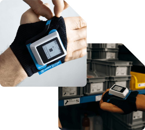 KanbanBOX wearable scanning devices