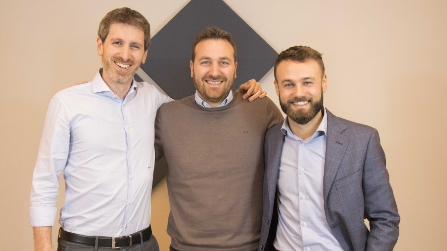 Matteo Biagini, Guido Bonuzzi, Francesco Dall'Oca, fondatori di KanbanBOX