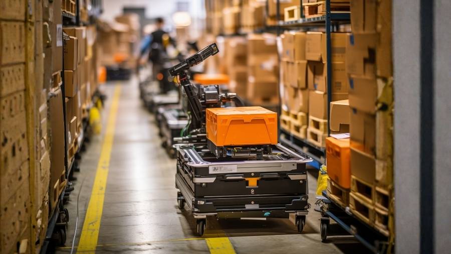 Sistemi a guida autonoma (AGV) integrati con KanbanBOX